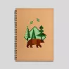 Mountain fox notebook