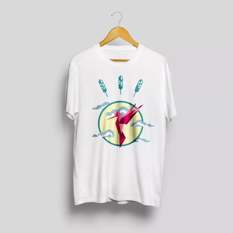 Hummingbird printed t-shirt